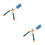 2Ensembles Brosse Silicone Antidérapant Nettoyage 4