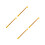 4Pcs Golden Cordless Curtain Opener Handle Aluminum Window Pull Rod 5