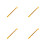 4Pcs Golden Cordless Curtain Opener Handle Aluminum Window Pull Rod 9