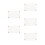 5Pièces Coffrets Acryliques Support Stable Pour Écran Capacitif 5
