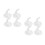 8Pcs Soft Plastic Bite Valve for Kids Water Bottle Spout Replacement 8