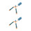 2Ensembles Brosse Silicone Antidérapant Nettoyage 8