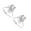 2Pcs Transparent Plastic Barber Tool Belt Pouch Compact Organizer Case 4