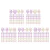 200Pièces Clips Note Métal Colorés Pour Et Scrapbooking 8