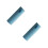 2Pcs Compact Travel Toothbrush Storage Holder Blue Plastic Carry Case 8