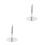 2Pièces Base Mannequin Métallique Réglable Accessoires Féminins 4