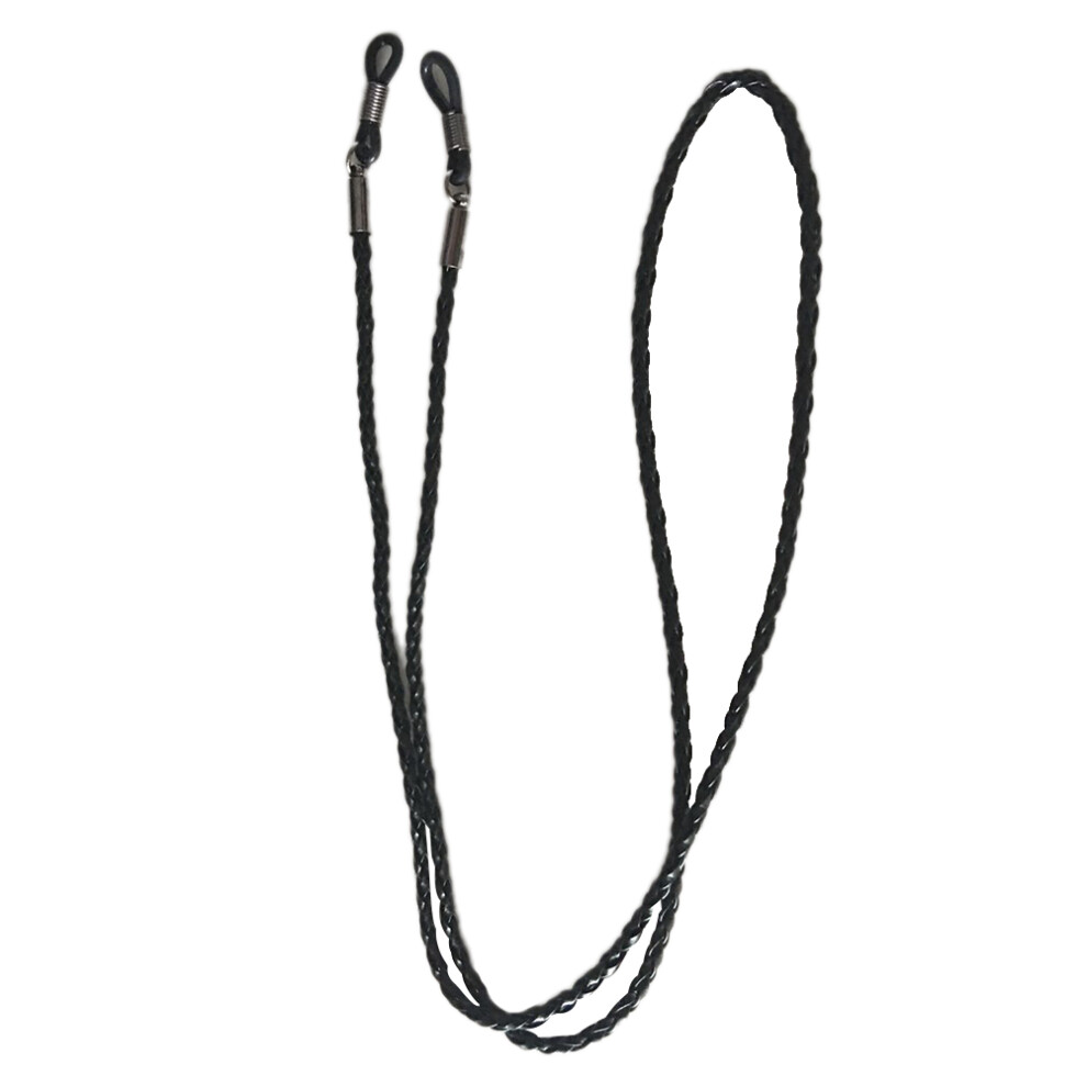 Ohphcall Black 3Pcs Eyeglasses Holder Strap Durable Sports Glasses Cord