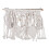 2Pcs Wood & Polyester Beige Wall Hanging Macrame Tassel Decor 3