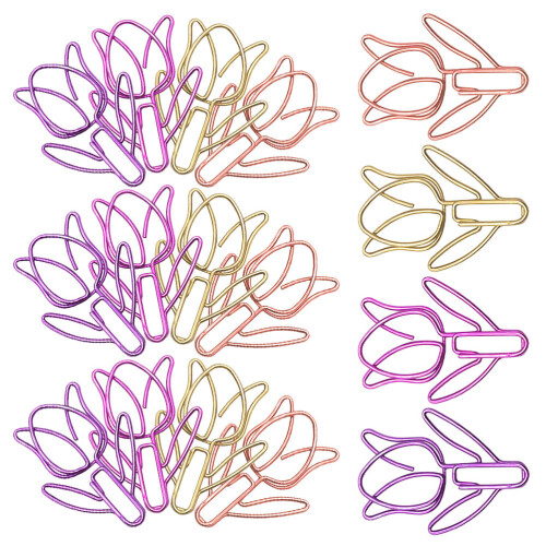 200Pièces Clips Note Métal Colorés Pour Et Scrapbooking 2