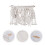 2Pcs Wood & Polyester Beige Wall Hanging Macrame Tassel Decor 11