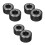 6Pcs Heavy-Duty Black Iron Wheel Stud Installer Tool for Car Wheels 7
