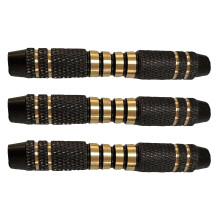 3Pièces De Fléchettes Noires Métal Filetées Confort Grip Durable