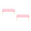 2Pièces Support Main Rose Cuir Souple Pour Usage Salon 9