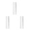 6Pcs Acrylic Crystal Singing Bowl Mallet Set Assorted Use 5