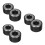 6Pcs Heavy-Duty Black Iron Wheel Stud Installer Tool for Car Wheels 9