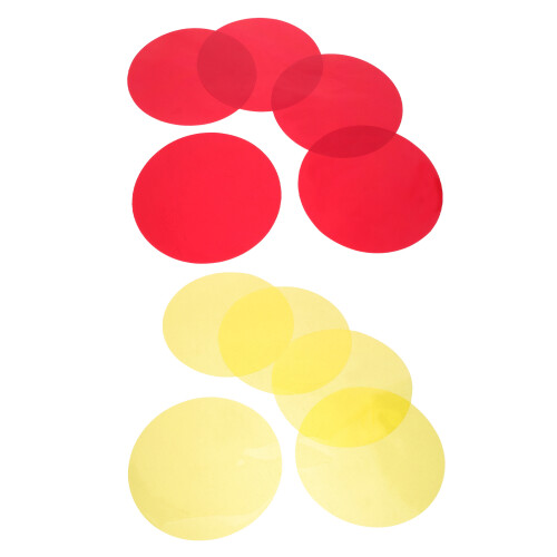 20Pièces Films Correction Couleur Pet Pour DIY 2