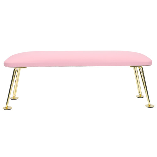 2Pièces Support Main Rose Cuir Souple Pour Usage Salon 2