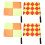 16Pièces Drapeaux Arbitres Football Polyvalents Confort 3