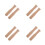 8Pcs Wood Muddler Grinding Stick Kitchen Pestle Tool for Garlic 4