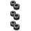 6Pcs Heavy-Duty Black Iron Wheel Stud Installer Tool for Car Wheels 10
