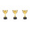 3Pièces Coupes Trophées Enfants Usage Décor Jeux 6