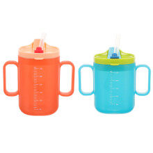 6Pcs Infant Straw Cups Spillproof Toddler Drinking Trainer