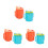 6Pcs Infant Straw Cups Spillproof Toddler Drinking Trainer 8