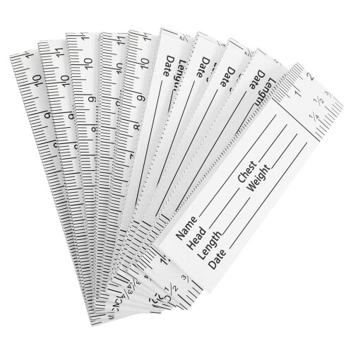 30Pièces Mètre Papier Double Échelle Pour Couture Poids 1