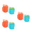 6Pcs Infant Straw Cups Spillproof Toddler Drinking Trainer 4