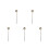 5Pièces Outils Saxophone Argentés Pour Entretien Musical 8