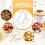 100Pcs Clear Mini Dessert Ice Cream Scoops 7