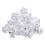 80Pièces Cubes De Glace Simulés Transparent Pour Décoration 1