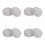 8Pcs Plastic Kids Slide Screw Caps Light Grey Indoor Slide Replacement 3