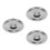 3Pcs Silver Stainless Steel Cookware Lids Universal Pot and Pan Covers 5
