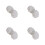 8Pcs Plastic Kids Slide Screw Caps Light Grey Indoor Slide Replacement 7
