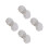 8Pcs Plastic Kids Slide Screw Caps Light Grey Indoor Slide Replacement 2