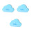 3Pièces Boîte ABS Bleu Ciel Multi-Usages Pour Souvenirs De Bébé 8