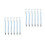12Pcs Lightweight Sky- Eyebrow Pens for Daily Makeup Use 5