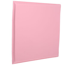 2Pcs Pink PVC Wall Padding Easy Install Soft Protective Nursery Mats