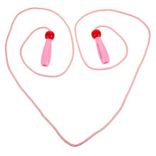 4Pcs Pink Wood Handle Fitness Jump Rope Durable Skipping Rope Set