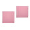 2Pcs Pink PVC Wall Padding Easy Install Soft Protective Nursery Mats 8