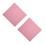 2Pcs Pink PVC Wall Padding Easy Install Soft Protective Nursery Mats 6
