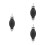 3Pièces Siphon Noire Plastique Inox Transfert Essence Auto 6