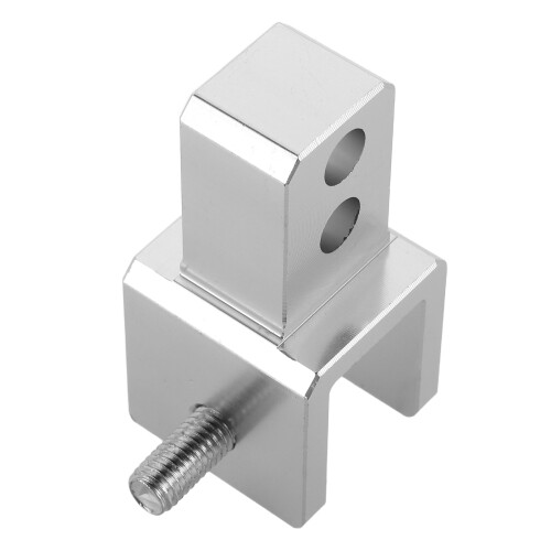 2Pièces Extension Amortisseur Suspension Aluminium Argent Durable 2