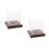 2Pcs Clear Baseball Display Case with Durable Wood Base for Storage 7