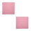 2Pcs Pink PVC Wall Padding Easy Install Soft Protective Nursery Mats 10