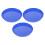 12Pcs Large Blue Plastic for Home Use with Storage Tray 3
