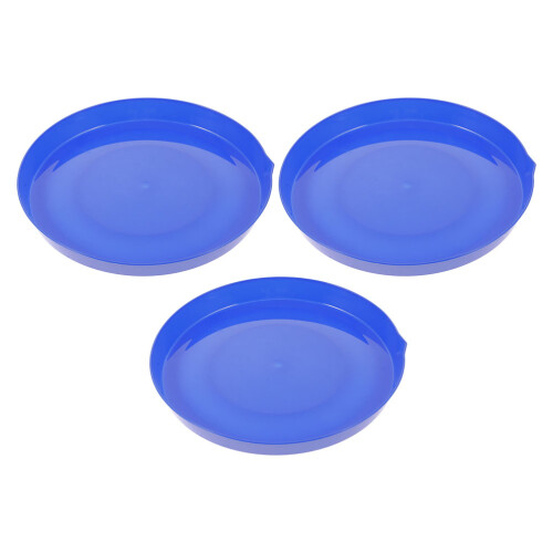 12Pcs Large Blue Plastic for Home Use with Storage Tray 2