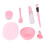2Pièces Kit Outils DIY Rose Bols Spatule Et Pinceau 2