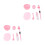 2Pièces Kit Outils DIY Rose Bols Spatule Et Pinceau 6